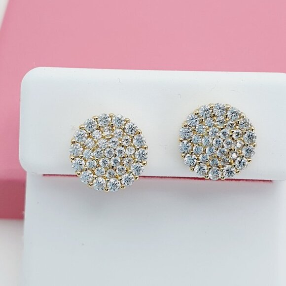 "925 Sterling Silver Cubic Zirconia Earrings, U19254608 - Picture 7 of 11